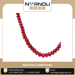 Fancy <b>Ruby</b> Beads String <b>Necklace</b> Premium Quality Natural <b>Ruby</b> Bead Strand for Fine Jewelry Making Wholesale Supplier Online Sale - Product Image 5