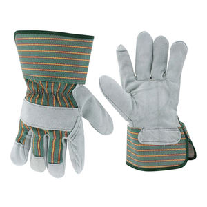 Gants de travail en cuir de vache fendu à double paume Keembro Brand Anti-Cut Anti-Slip Safety Wholesale - Product Image 3