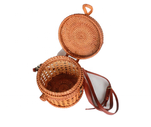 Bolso de mimbre para mujer, bolsa de mimbre, de Vietnam - Product Image 2