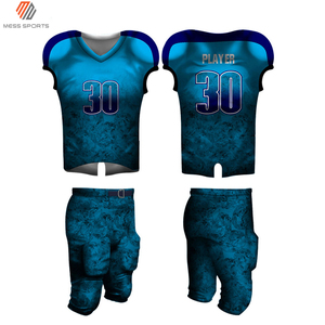 Nouvelle conception, uniforme de football américain personnalisé par sublimation, tenue d'équipe, ensemble de maillots d'entraînement de haute qualité - Product Image 5