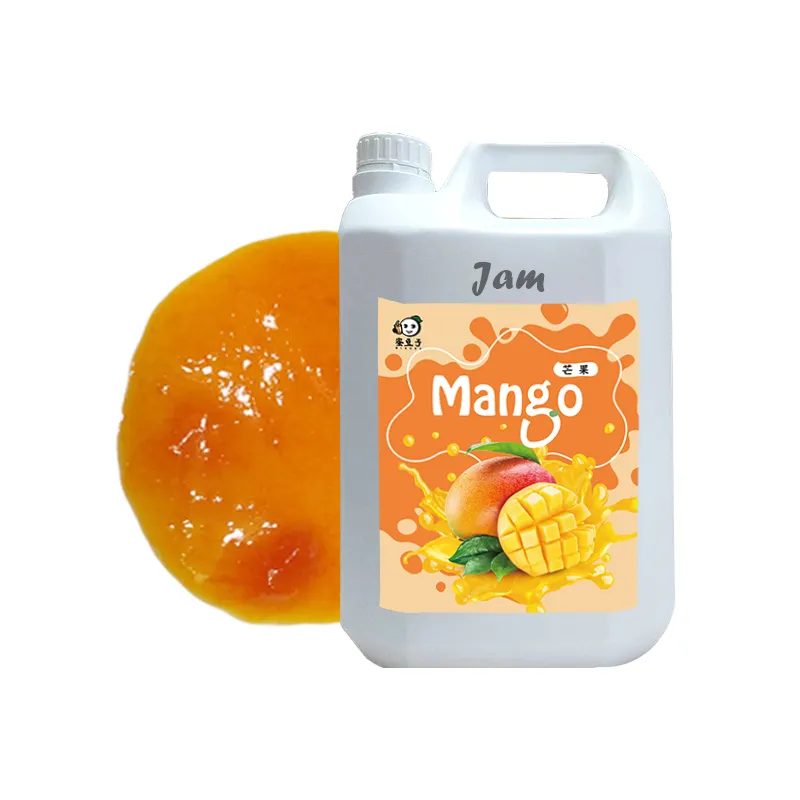 Puree de polpa de frutas mango todo fruta