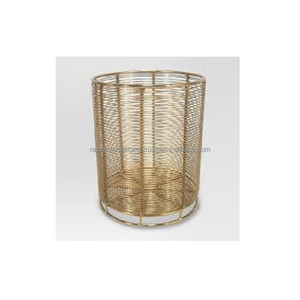 ที่ใส่ช้อนส้อมมีดเหล็กเคลือบผงสีดำที่ใส่ช้อนส้อมไม้ไผ่ - Product Image 5