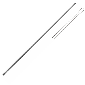 Sonda de Acero Inoxidable de Alta Calidad al por Mayor, Doble Punta, de Estaño, 3.0 mm de Diámetro, Maleable, 30 cm, para Uso Quirúrgico Manual - Product Image 3