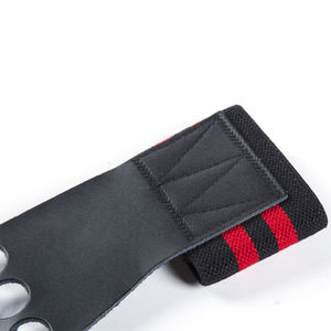 Poignées de gymnastique à trois trous, Logo personnalisé, Design pour la musculation, haltérophilie, exercices de poids - Product Image 6