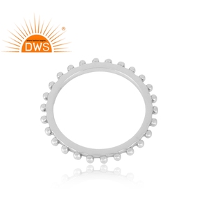 Bague 925 en argent Sterling massif, fait à la main, Unique, styliste, fabrication de bijoux - Product Image 2