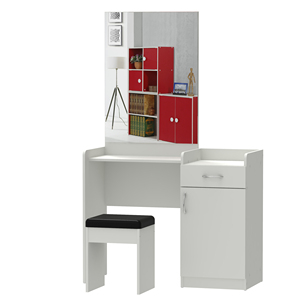 Bán Chạy Nhất <span class=keywords><strong>Particle</strong></span> Ván Phòng Ngủ Bàn Trang Điểm Với Gương Made In Malaysia Đồ Nội Thất 1501 - Product Image 4