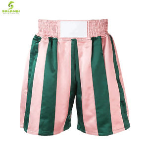 Pantalones Cortos de Boxeo Muay Thai MMA Personalizados al por Mayor, Negros, OEM, Ropa Deportiva para Adultos, Pakistán - Product Image 5