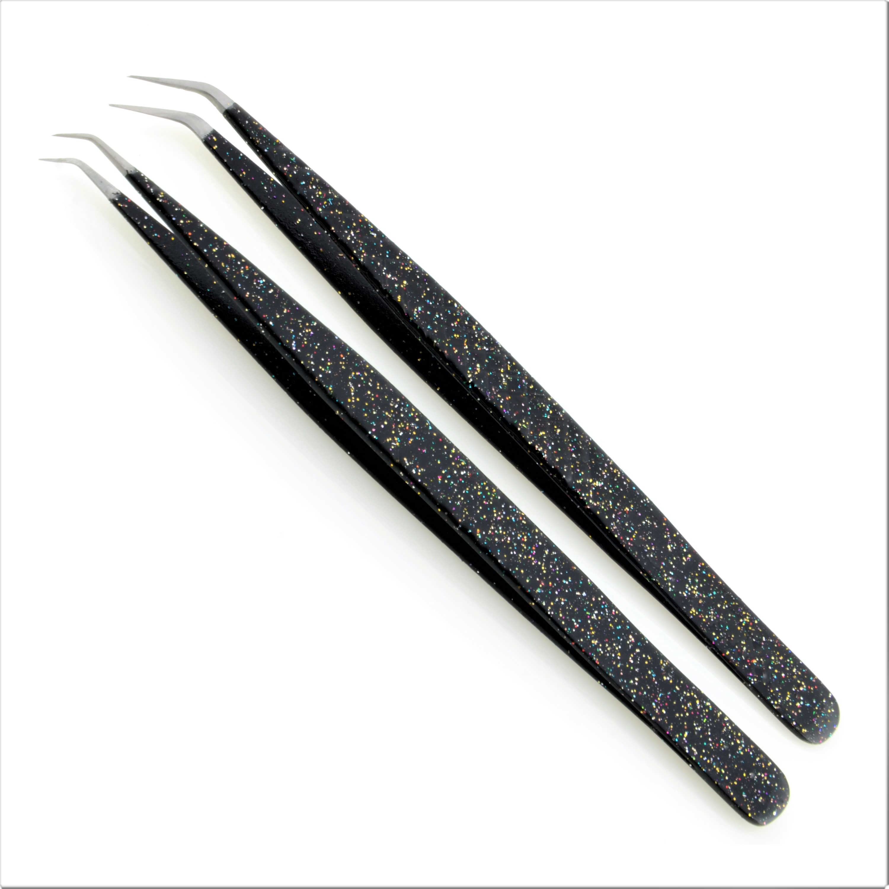 Black Multi Glittering