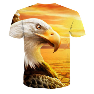Men's T-<b>Shirts</b> High Quality O-Neck Short Sleeve Quick-Drying Sublimation Printed Casual Regular Fit Front Knitted Solid - Product Image 2