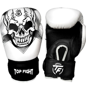 Guantes de boxeo deportivos de lucha personalizados para hombres y mujeres al por mayor guantes de boxeo de cuero PU Sparring servicios OEM/ODM - Product Image 3