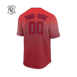 Camiseta de Béisbol Juvenil personalizada para hombre, camisetas de Béisbol Juvenil de alta calidad con cuello en V de último diseño - Product Image 4