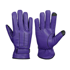 Pro-Grade Guantes de cuero para montar a caballo Invierno Custom Racing Safety Sports Gear OEM - Product Image 4