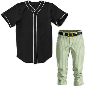 Custom Logo Baseball Uniforms High Quality Sublimated Design Baseball Uniforms OEM Service Baseball Jersey For Men
