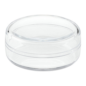 Boîte acrylique et petite boîte ronde en plastique ronde, gratuite, pour crème glacée aux fruits et gâteaux, contenant d'emballage pour la vente - Product Image 5