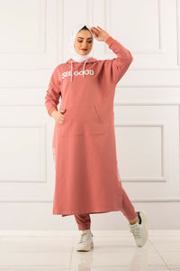 Nouvelle saison femmes 2 pièces survêtement ensemble vêtements islamiques Abaya caftan musulman islamique mode turc qualité - Product Image 5