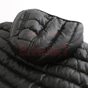 2024 doudoune logo personnalisé mode Style hommes bouffant plus épais coton remplissage veste en gros hiver bulle veste hommes - Product Image 3