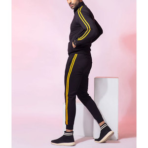 Ensemble 2 pièces de vêtements de printemps pour hommes, Streetwear, survêtements pour hommes, Logo personnalisé, jogging, survêtement ajusté - Product Image 2
