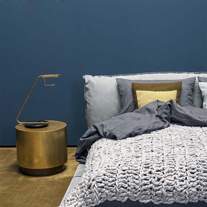 Mesa redonda de Metal dorado de lujo para oficina, hogar, restaurante, redonda, hecha en la India - Product Image 3