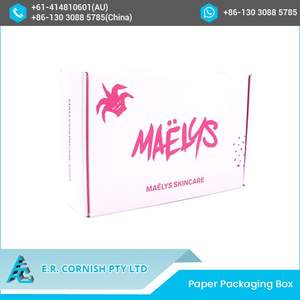 Boîte d'emballage en papier personnalisée à la main, avec livraison, 5 pièces, de bonne qualité, vente en gros - Product Image 4