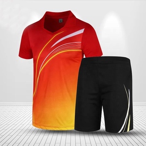 Designs de maillots personnalisés vierges en gros pour le <span class=keywords><strong>badminton</strong></span>, chemises de <span class=keywords><strong>badminton</strong></span> pour hommes et femmes - Product Image 2