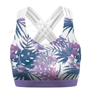 Ensemble soutien-gorge et leggings de sport de haute qualité pour femmes personnalisé en gros vêtements de sport respirant entraînement Yoga vêtements de sport - Product Image 4