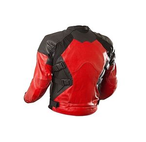 Chaqueta de cuero para motocicleta de carreras para hombre OEM hecha a medida para el invierno con Forro cálido y diseño de protección completa - Product Image 6