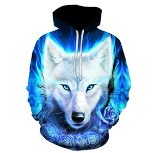 ขายส่งที่กำหนดเองระเหิดHoodies 3Dพิมพ์ขนาดใหญ่อะนิเมะกราฟิกเสื้อกันหนาวหมวกผู้ชาย - Product Image 2