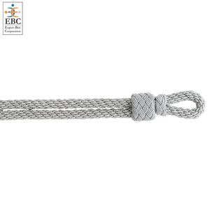 Courroie de chapeau uniforme OEM mentonnière métallique épaisse cordons de chapeau réglables torsadés à la main fil de lingot cordon de qualité usure de la tête - Product Image 4