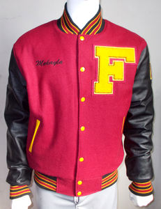 Abrigo de béisbol Unisex al por mayor Varsity hombre chaqueta por encargo en blanco béisbol bombardero Varsity chaqueta para hombre de guantes de la ciudad - Product Image 2