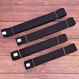 Cinturón morado personalizable para entrenamiento de BJJ, Jiu Jitsu brasileño para adultos, desgaste de artes marciales Gi MMA, cinturones maestros de fábricas de China - Product Image 2