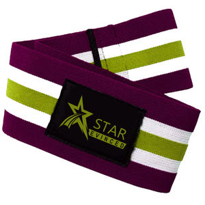 Bandas elásticas Unisex de alta calidad para la cadera, logotipo personalizado, algodón, goma, transpirable, botín, ejercicio, bandas de resistencia, uso físico - Product Image 1