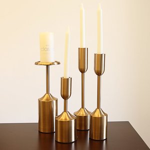 เชิงเทียนทองเหลืองขัดเงาจาก brassworld อินเดีย - Product Image 4