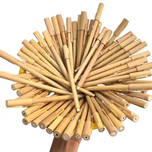 Pluma creativa de bambú para trabajar y estudiar, material respetuoso con el medio ambiente de Vietnam