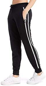 กางเกงและกางเกงผ้าคอตตอนออร์แกนิก,กางเกงลายทางสำหรับผู้หญิง - Product Image 2