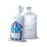 Bolsa Transparente de PE con Fondo Cuadrado, Grado Virgen, con Impresión en Huecograbado, Sellado de Fondo Plano, Ecológica, Biodegradable, Duradera, Apta para Alimentos