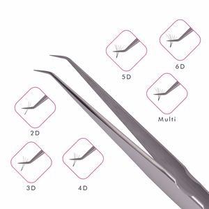 Beauty Wholesale Eyelash Extension Tweezer Custom Logo Accessory Tool Eyelash Tweezers Lash Extension Tweezer Private Label - Product Image 2