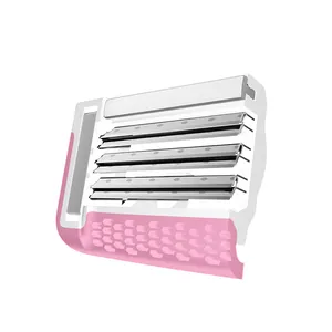 Razors And Blades Superior Comfort And Close Shave 6 Blades System Razor For Women