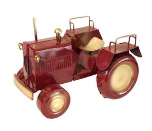 METAL RED GOLD IRON TRACTOR HOME DECOR TABLE <b>TOP</b> NEW DESIGN GARDEN DECORATION HOME DECOR TRACTOR - Product Image 1
