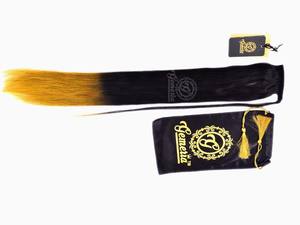 Extensions de cheveux Tyagi Virgin Remy 100% Temple non traités, cuticules alignées, double trame machine, mèches de 8 à 40 pouces, lisses, sans traitement - Product Image 2