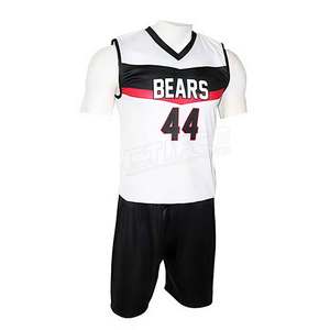 Uniforme de voleibol sin mangas personalizado 100% poliéster duradero cómodo Unisex tamaño adulto para deportes - Product Image 4