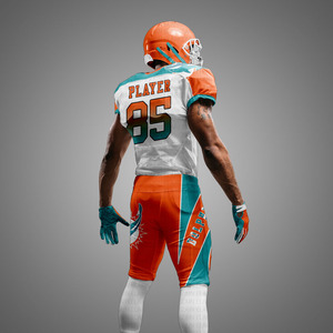 PAQUETE DE OFERTA 2025: Jersey de Fútbol Americano Ligero de Talla Grande, Transpirable, Antibacterial, de Secado Rápido, Uniforme Deportivo de Poliéster - Product Image 2