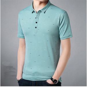 T-shirt d'été unisexe en gros 2026 pour hommes, séchage rapide, 65% coton, 35% polyester, vêtements de golf personnalisés, polo pour hommes - Product Image 4