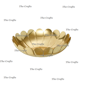 Aluminium Decorative <b>Chocolate</b> Serving Bowl with High Quality Eco-Friendly Customized Shape for <b>Weddings</b> and Parties - Product Image 5