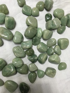 Pierres précieuses naturelles d'aventurine non percées, pierres roulées en vrac, vente en gros, approvisionnement en pierres précieuses pour la fabrication de bijoux, artisanat, cadeaux - Product Image 4