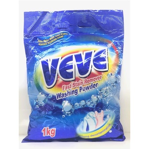 Détergent en poudre à l'odeur de citron écologique <span class=keywords><strong>VEVE</strong></span> pour lavage à la main et en machine, haute mousse, puissant dégraissant, emballage jetable 125g - Product Image 1