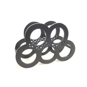 Shiny Polish Six Bottle Aluminum <b>Wine</b> <b>Rack</b> Decorative for Bar Restaurant Hotel Use - Product Image 5