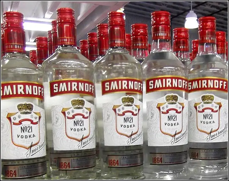 Rusland Fabriek Directe Verkoop 700Ml Glas Geest Fles Maken Smirnoff Wodka