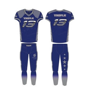 Top diseño personalizado y equipo de sublimación desgaste uniforme de fútbol americano para Unisex nueva llegada transpirable uniforme de fútbol americano - Product Image 1