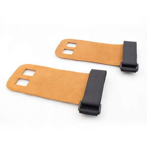 Empuñaduras de cuero para gimnasia personalizadas, protectores de Palma de cuero, para levantamiento de pesas - Product Image 4
