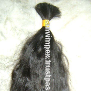 Bulk High Quality Cheap 100% Factory Indian <b>Human</b> <b>Hair</b> Supplier,natural Wave <b>Hair</b>.Unprocessed bulk <b>hairs</b> - Product Image 1